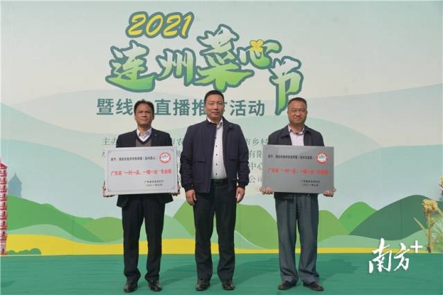 西岸鎮(zhèn)被評為廣東省“一村一品 一鎮(zhèn)一業(yè)”專業(yè)鎮(zhèn)（連州菜心），龍坪鎮(zhèn)被評為廣東省“一村一品 一鎮(zhèn)一業(yè)”專業(yè)鎮(zhèn)（連州水晶梨）。張曉欣 攝